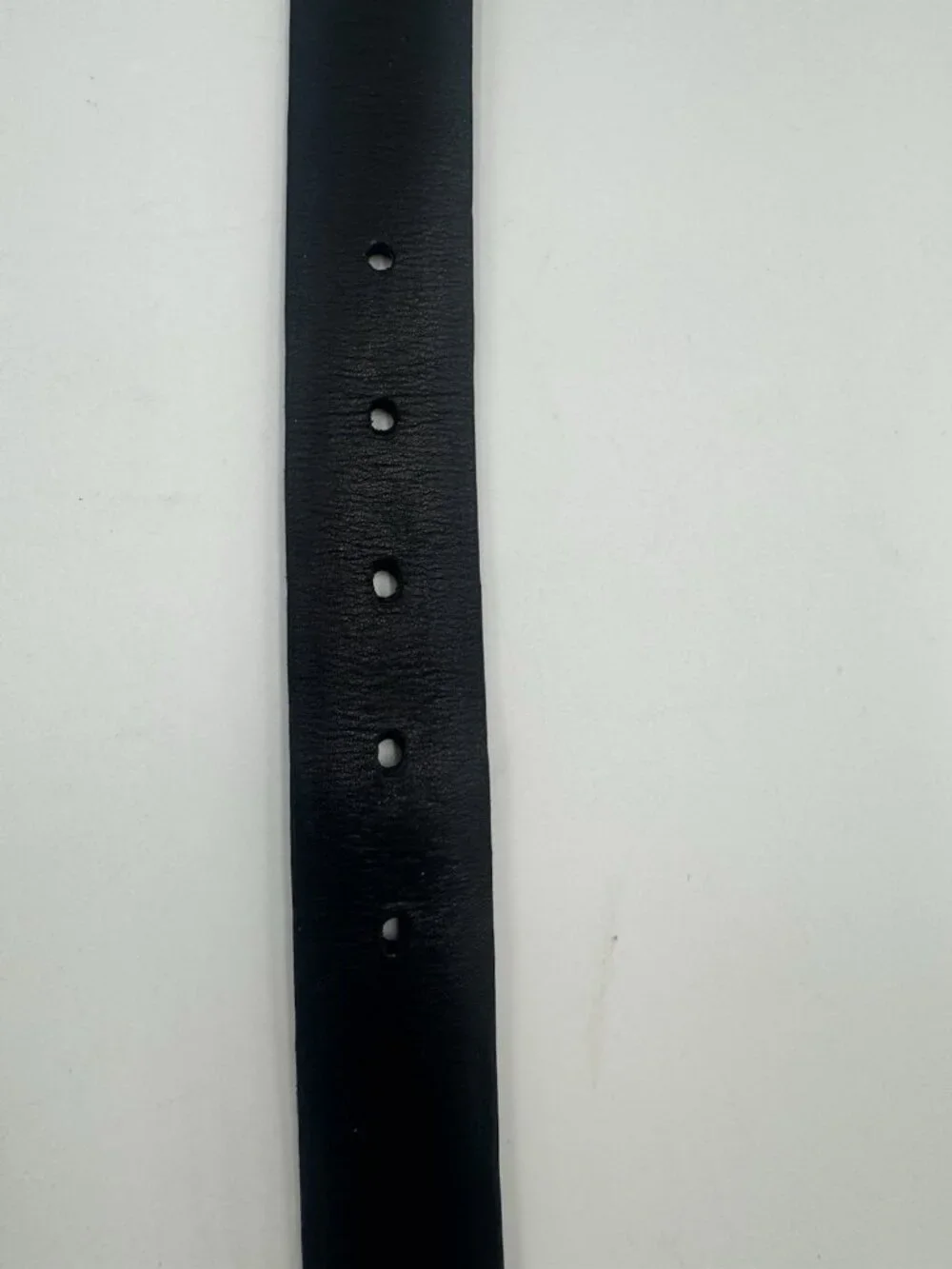 Tulliani Mens Leather Belt Black Italian Calfskin Sz 40